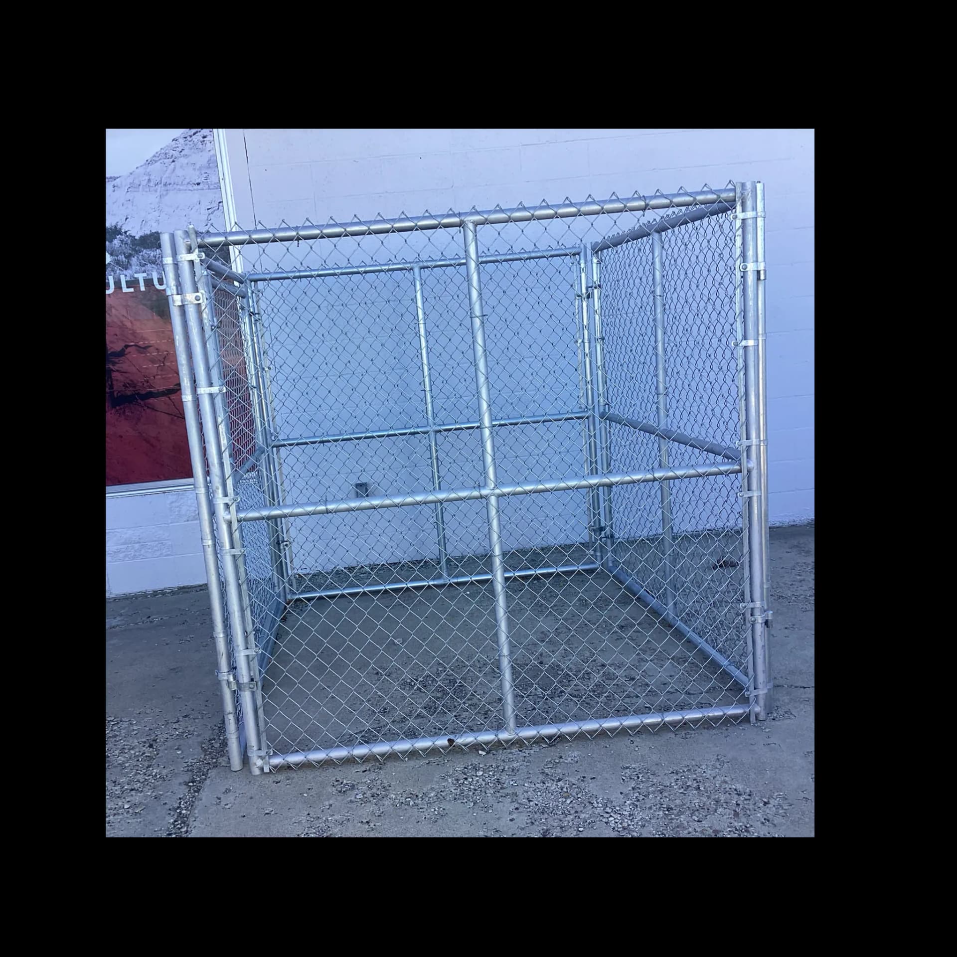 Chain Link Dog Kennel: A Durable and Practical Solution for Your Dog