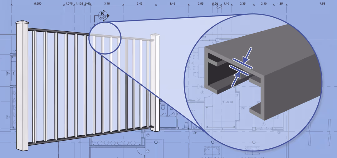 Aluminum Fence Rails