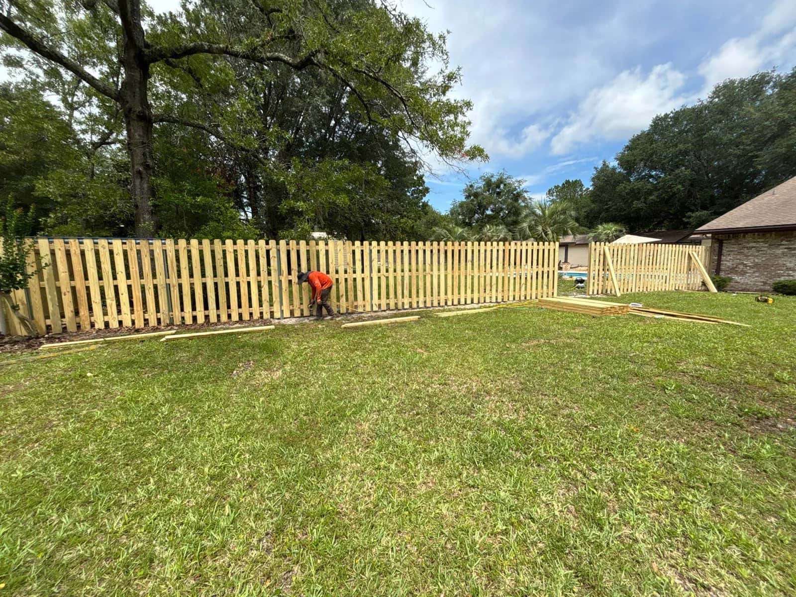 Swi Fence Florida Building Wood Privacy Fence Board On Board