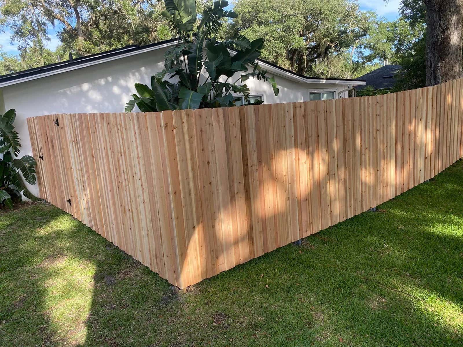 Florida Board On Board Cedar Wood Privacy Fence