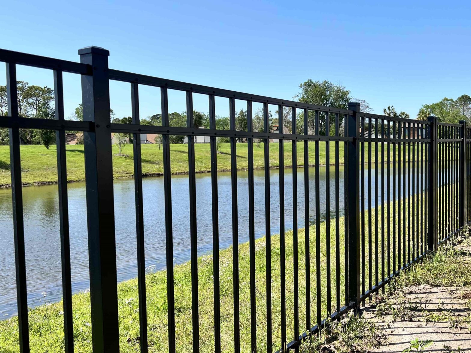 Photo of Aluminum fence in St. Augustine, FL by SWi Florida