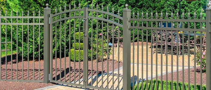 St. Augustine, Florida Residential Aluminum Backyard Fence