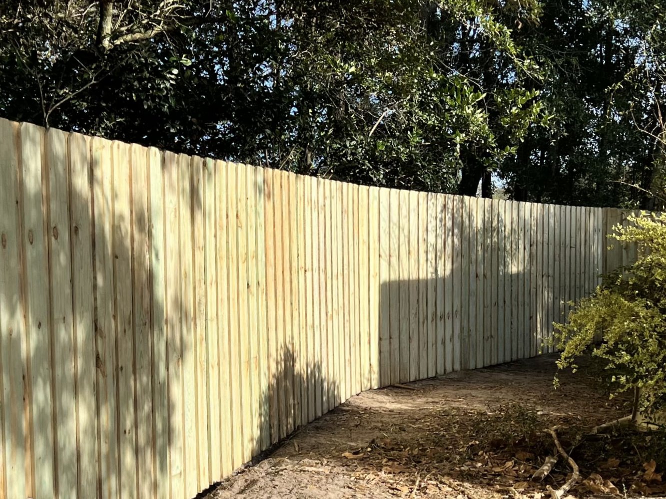 Bostwick Florida wood privacy fencing