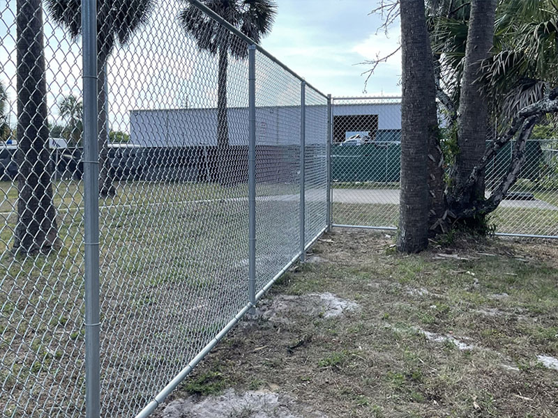 chain link fence Flagler Estates Florida