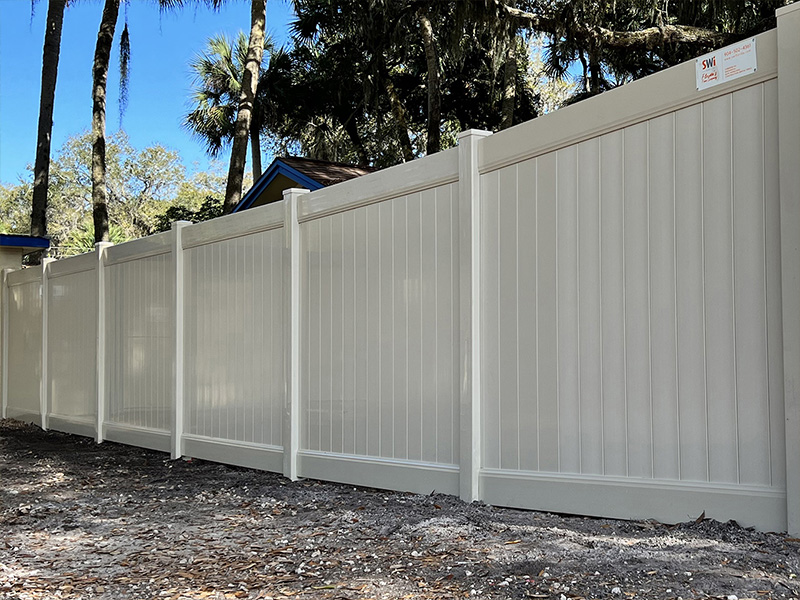 Palm Valley Florida vinyl privacy fencing