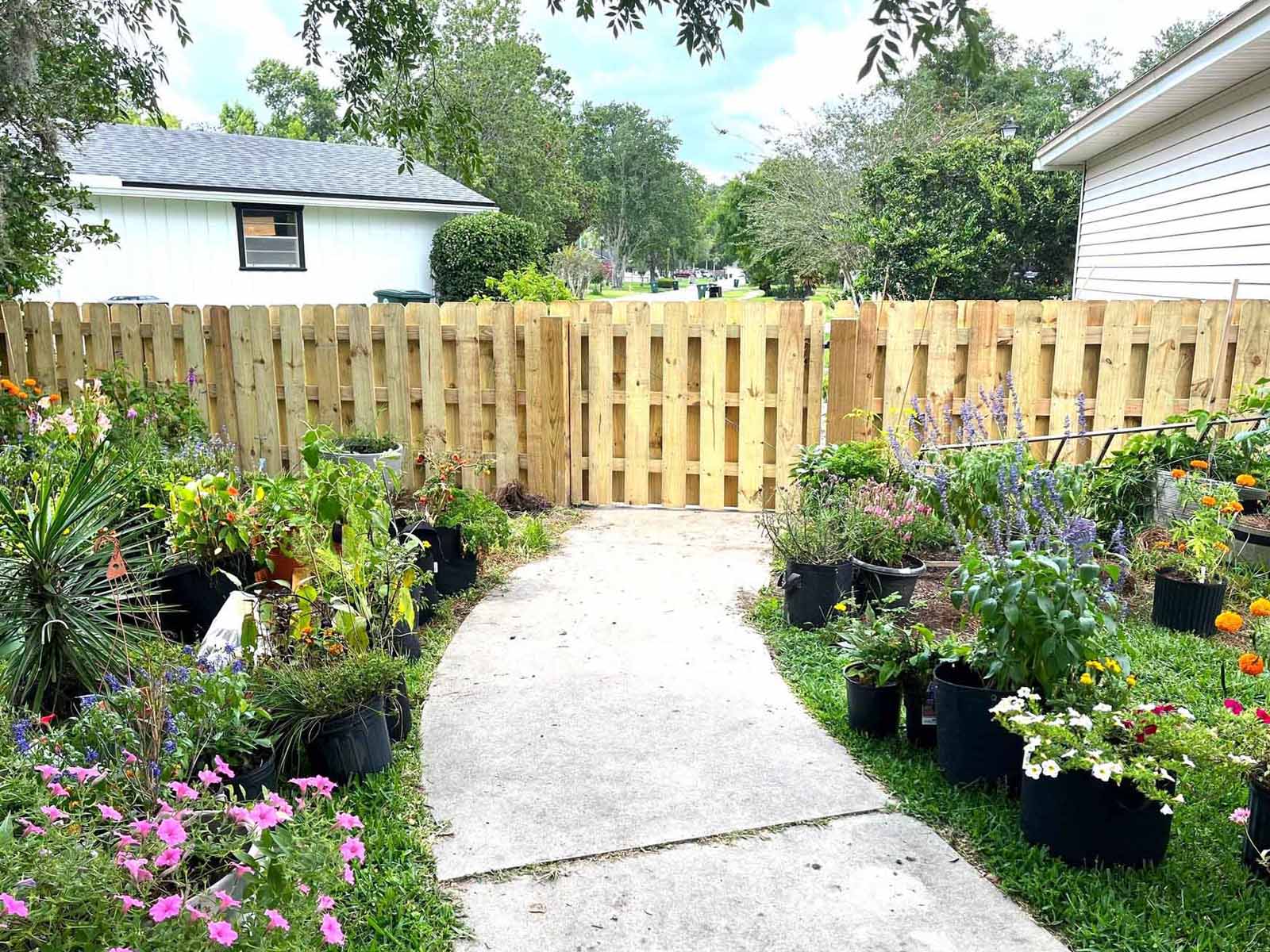 Residential wood fence company in St. Augustine Florida